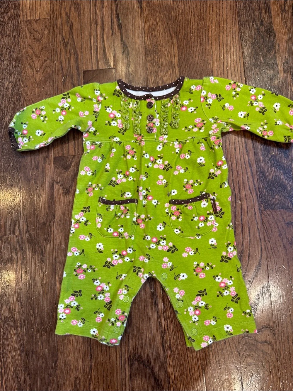 Baby Girl 3M Clothes Set- 6 items including 3 onesies, 2 rompers, 1 shorts